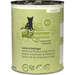 Catz Finefood 6 x 400 g pour chat - saumon, volaille pas cher