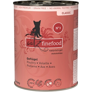 6x400g Catz Finefood volaille - Pâtée pour chat pas cher