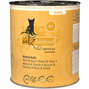 Catz Finefood 6 x 800 g pour chat - boeuf, veau pas cher
