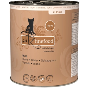 Catz Finefood 6 x 800 g pour chat - gibier pas cher