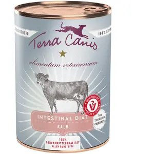 6x 400g Terra Canis Alimentum Veterinarium veau nourriture pour chien humide pas cher