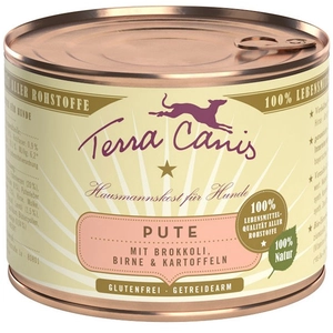 6x200g dinde, légumes Terra Canis - Pâtée pour chienVendu parzooplus-be
