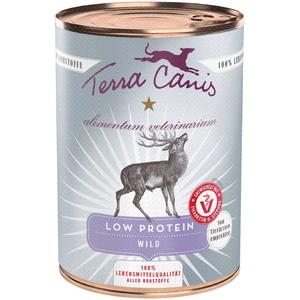 Terra Canis Alimentum Veterinarium Low Protein 6 x 400 g pour chien - gibier pas cher