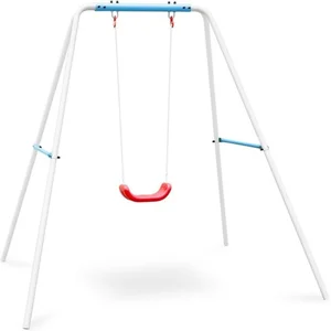 KLARFIT Miri Balançoire enfant de jardin, armature, cordes et assisebleue pas cher