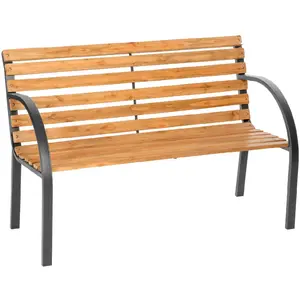 TECTAKE Banc de jardin MICHA 2 places 119,5x 62x83cmVendu parbol