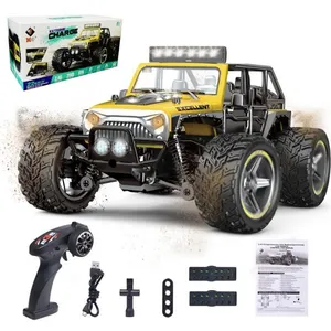 Voiture télécommandée - Esun Europe - Monstertruck - Jaune - Tout-terr... pas cher