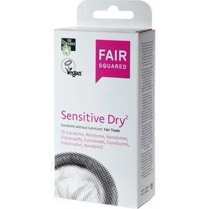 Exs Fair Squared Sensitive Dry 10 eco condooms zonder glijmiddel pas cher