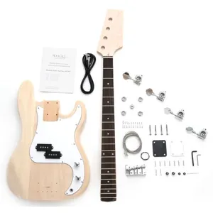 Rocktile kit de construction de basse électrique style PB pas cher