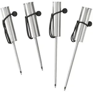 Porte-parapluie de golf TiCad - Argenté - 305x43 mm