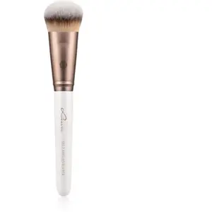 Luvia Pinceau de maquillage professionnel Pinceau de maquillage pour fond de teint, pinceau biseauté, pinceau cosmétique végétalien, 120 // Buffer angulaire Elegance pas cher