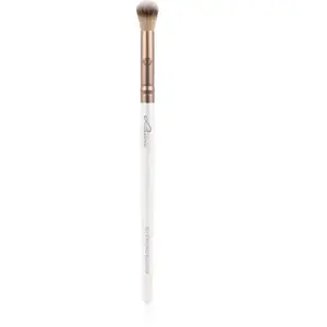 Pinceau de maquillage professionnel Luvia - Pinceau de maquillage pour fard à paupières - Pinceau pour fard à paupières - Pinceau végétalien - 329 - Mélange rond - Elegance pas cher