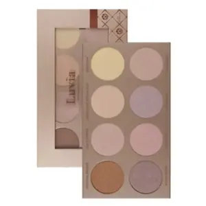 Luvia Palette de surligneur Prime Glow Make Up - Maquillage fin et scintillant - Palette de qualité supérieure - Pour peaux foncées et claires - Cosmétique végétalien pas cher