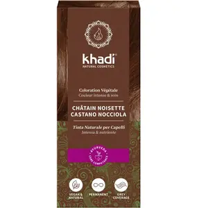 Khadi Haarkleuring Natural Hazel 100 gr pas cher
