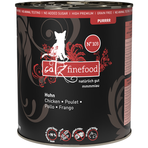 catz finefood Purrrr 6 x 800g/750g pour chat - No.103 poulet (6 x 800 g) pas cher