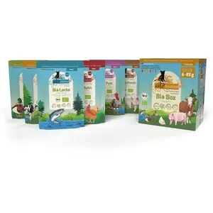 Offre découverte catz finefood Bio 6 x 85 g pour chat - lot mixte I (6 variétés) pas cher