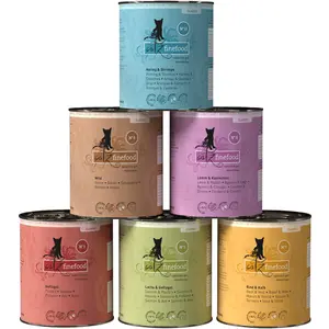 6x800g Catz Finefood lot découverte - Pâtée pour chat pas cher