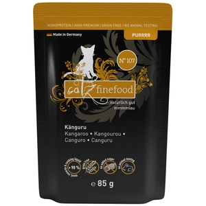Catz Finefood Purrrr 8 x 85 g pour chat - No. 107 kangourou pas cher