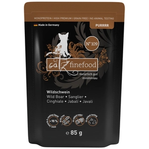 Catz Finefood Purrrr 8 x 85 g pour chat - No. 109 sanglier pas cher