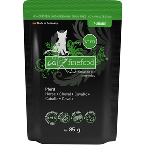 Catz Finefood Purrrr 8 x 85 g pour chat - No.123 cheval pas cher