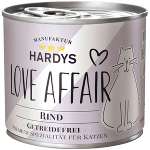 Hardys LOVE AFFAIR 6 x 200 g / 185 g pour chat - boeuf (6 x 200 g) pas cher