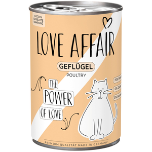 Paquet économique 24x400g volaille Hardys LOVE AFFAIR nourriture humide pour chats pas cher