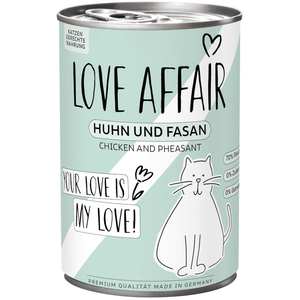 Paquet économique 24x400g poulet & faisan Hardys LOVE AFFAIR nourriture humide pour chats pas cher