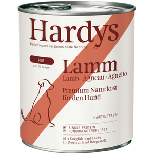 Paquet économique 24x 800g Hardys Pur agneau nourriture pour chiens humide pas cher