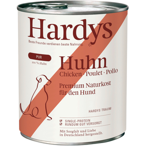 Paquet économique 24x 800g Hardys Pur Poulet nourriture pour chiens humide pas cher