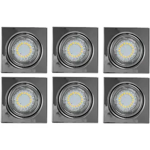 SPOT-LIGHT Spot led encastrable par lot de 6 4,5 watts salon hall hall... pas cher