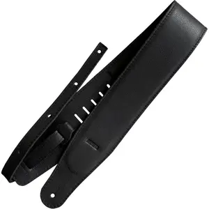 Richter 1802 Black Raw III Pad Nappa Guitar Strap pas cher