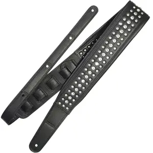 Richter 1643 Black Springbreak Bling Bling Leren gitaar- en basband pas cher