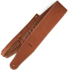 Richter Straps Raw III Contour Waxy Suede Brown - Gitaarband pas cher