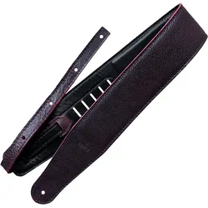 Richter 2044 Red Raw III Pad Nappa Guitar Strap pas cher