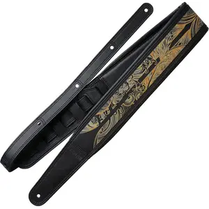 Richter 2038 Pi Stoffers Signature, Black/ Golden, Gitaarband pas cher