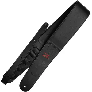 Richter 1368RZK Black Richard Z. Kruspe Signature Guitar Strap pas cher