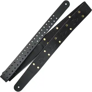 Richter 1504MD-G Mike Dirnt Signature, Black / Gold, Gitaarband