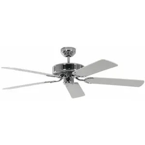 Pepéo Ventilateur Plafond Acier Blanc Pepeo Pepeo GmbH 13322010132_v3 pas cher