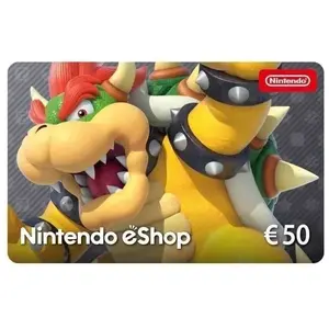 Carte cadeau numérique de 50  à utiliser sur le Nintendo eShop pas cher