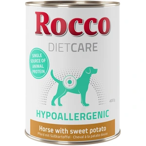 6x400g Rocco Diet Care Hypoallergenic cheval - Pâtée pour chien pas cher