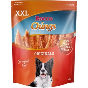 900g Rocco Chings Pack XXL blancs de poulet séchés - Friandises pour chien pas cher