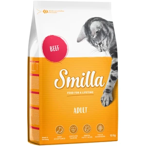 10kg Smilla Adult, boeuf - Croquettes pour chat pas cher