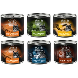 6x200g lot mixte Adult Wild Freedom - Pâtée pour chat pas cher