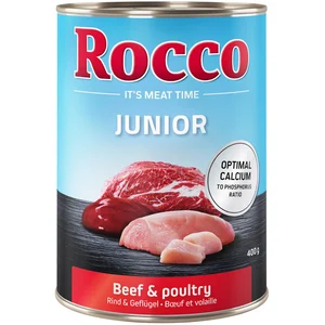 6x400g Rocco Junior volaille, boeuf - Pâtée pour chienVendu parzooplus-be