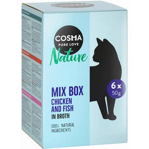 6x50g Cosma Nature - Pâtée pour chat pas cher