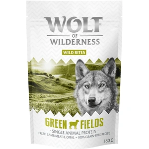 180g Bouchées Green Fields agneau Wolf of Wilderness - Friandises pour chien pas cher