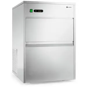 Klarstein IJsblokjesmachine Industrie 380W 50 kg/dag Roestvrij staal pas cher