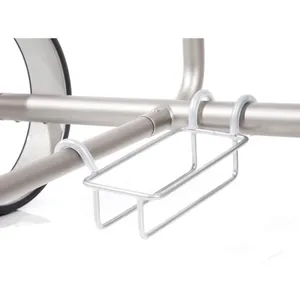 Support de batterie en titane ou acier inoxydable JuCad - argenté - TU pas cher