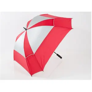 parapluie télescopique carré double voilure avec tige JuCad pas cher