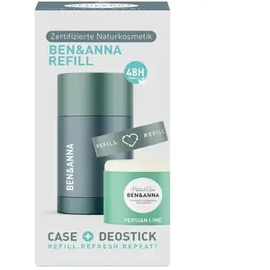 Ben & Anna, Déodorant, Starterset Refill Persian Lime (Stick, 40 g) pas cher