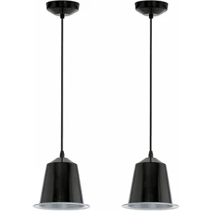 ETC-SHOP Lot de 2 suspensions led suspendues salon lampe de couloir pl... pas cher